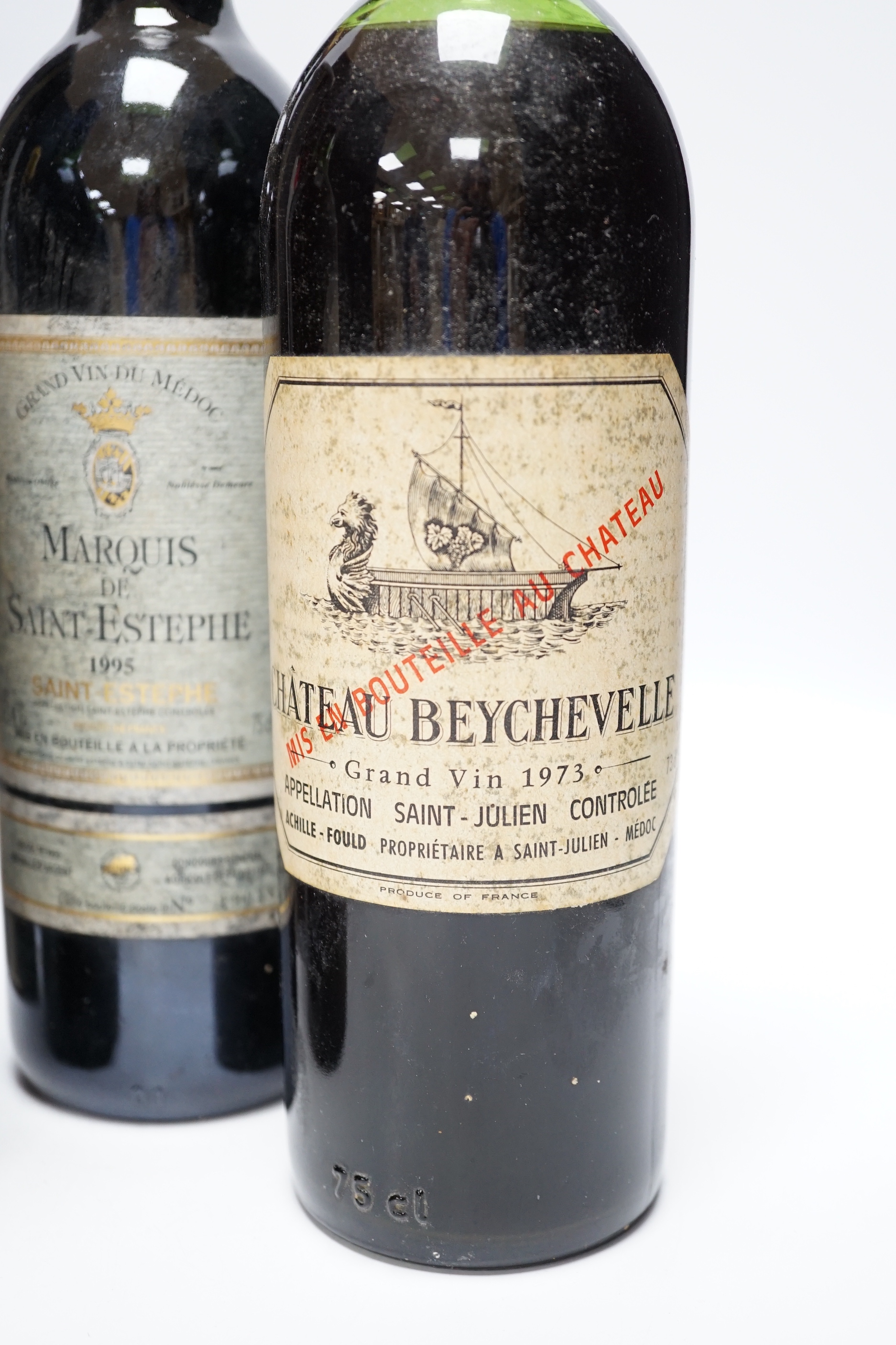 Six assorted wines including Chateau La Conseilante, Pomerol, 1978